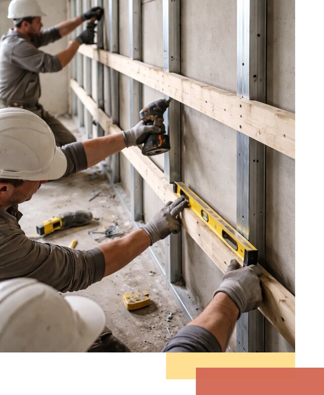 Устройство обрешетки под панели в Печоре