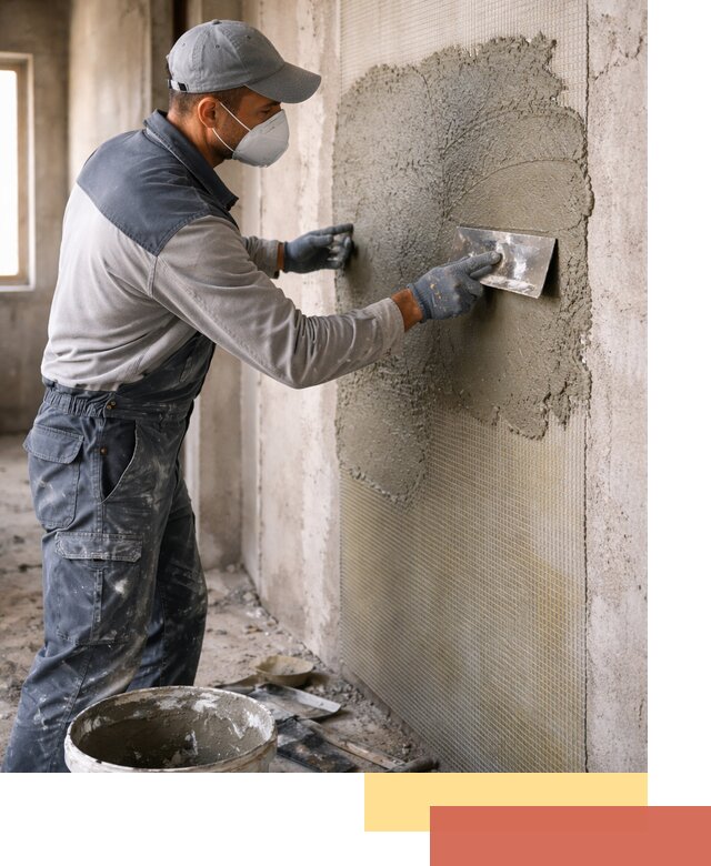 Штукатурка стен по сетке в Печоре под ключ качественно и быстро