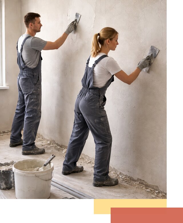 Штукатурка стен под обои в Печоре профессионально и быстро