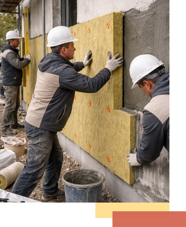 Утепление стен минватой в Печоре — тепло и звукоизоляция