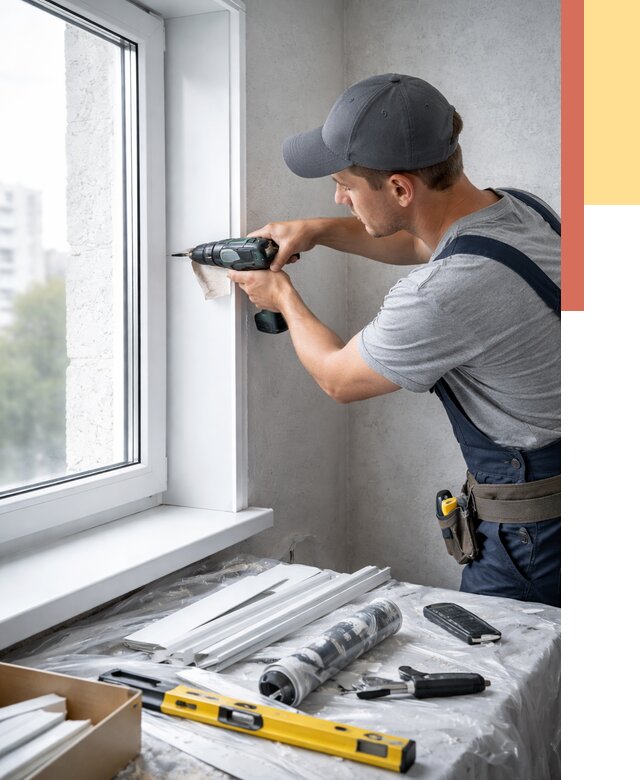 Установка пластиковых откосов в Печоре от 2291 руб. | ОТДЕЛОЧНИК-Пчр монтаж, быстро и недорого