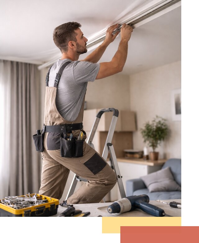 Ремонт натяжных потолков в Печоре — качественно и оперативно