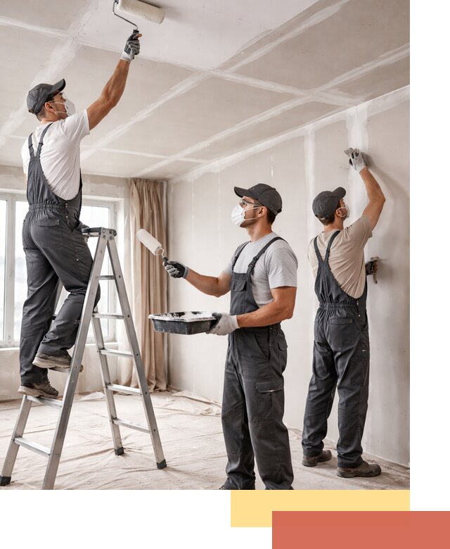 Покраска потолка из гипсокартона в Печоре качественно и недорого