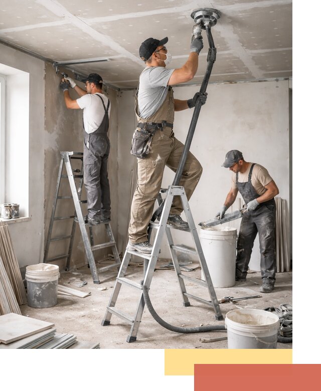 Ремонт потолка из гипсокартона в Печоре: быстрый и качественный монтаж