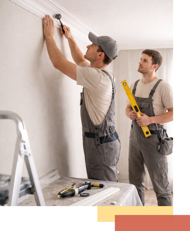 Монтаж потолочного плинтуса в Печоре качественно и быстро